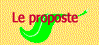 Le proposte stagionali